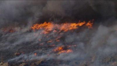 Горски пожар северозападно от Лос Анджелис наложи евакуацията на повече