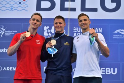 Любомир Епитропов постигна исторически успех за българското плуване като спечели