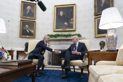 Преди срещата на върха на НАТО Столтенберг се срещна с Байдън