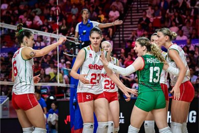 Българският национален отбор за жени по волейбол сложи победоносен край