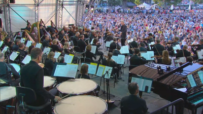 Концерт на Виенския симфоничен оркестър в "Пратера"