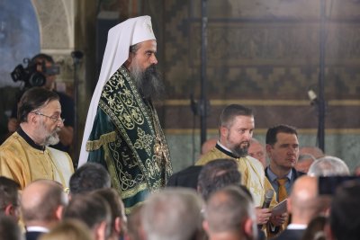 Българският патриарх Даниил отправи молитва за бъдещото си служение