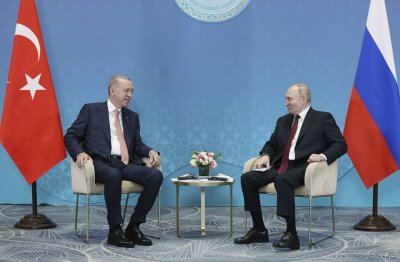 Ердоган е предложил на Путин да посредничи за постигането мир в Украйна