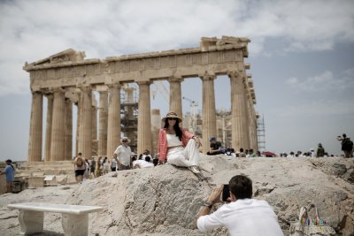 Един от най посещаваните древни паметници в света Акрополът в
