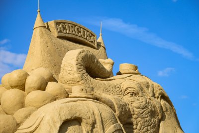 Фестивал на пясъчните фигури в Бургас (СНИМКИ)