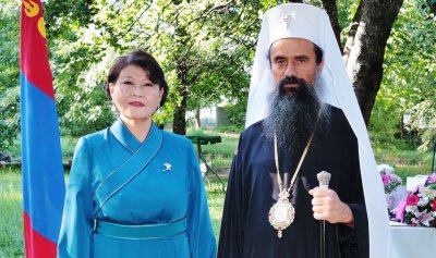 По покана на Н Пр Лхагвасурен Саянаа посланик на Монголия