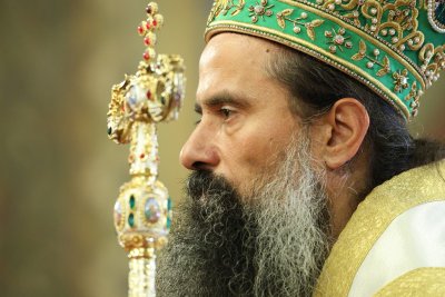 Българският патриарх Даниил бе въдворен като софийски митрополит В храм
