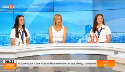 Антонина Зетова пред БНТ: Без талант и упоритост няма как да се случат нещата (ВИДЕО)