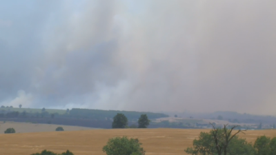 Пожар изпепели няколко къщи край ямболските села Горска поляна и Воден