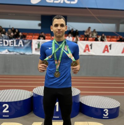 Бронзов медал за Християн Касабов на 100 м. с препятствия от еврошампионата U18