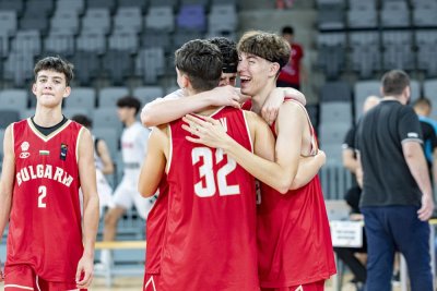 Националният отбор по баскетбол за юноши до 16 г. загуби втората контрола срещу Израел