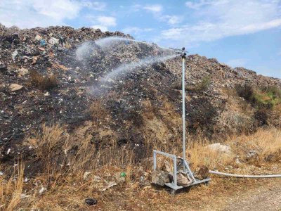 Напълно потушен е пожарът на сметището в Цалапица