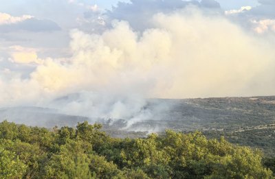 Човешка небрежност е вероятната причина за големия пожар край Харманли