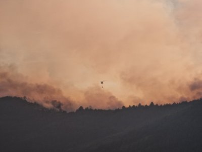 Пожарът в РСМ е на 3 км от българската граница