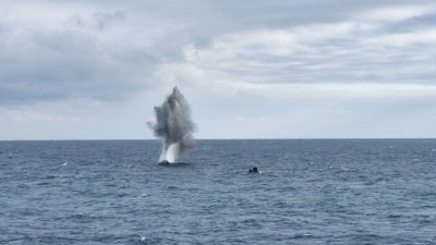 Румъния обезвреди блуждаеща мина в Черно море