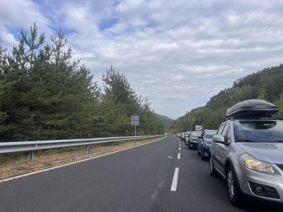 Временно е ограничено движението по пътя Обзор – Слънчев бряг