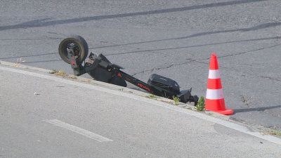 Пиян шофьор на тротинетка катастрофира край Слънчев бряг