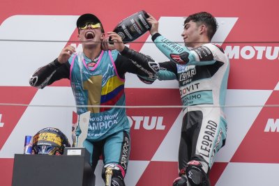 Давид Алонсо спечели титлата в Moto 3