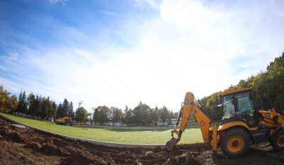 ЦСКА официално стартира изграждането на нов тренировъчен терен на клубната