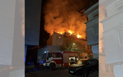 Пожар горя рано тази сутрин в Благоевград