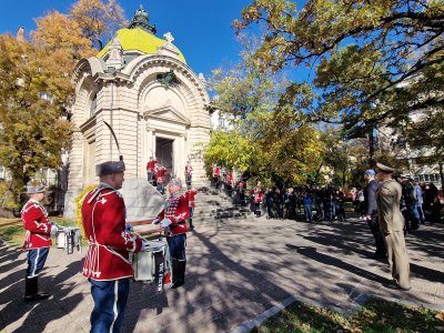 С военен ритуал беше почетена паметта на княз Александър I