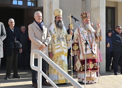 Патриарх Даниил посети Монтана и благослови жителите на града за