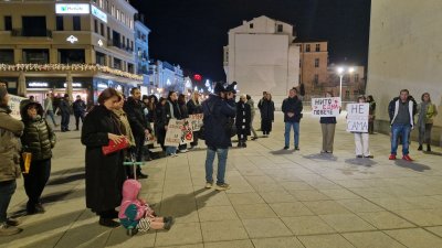 Протестно шествие срещу домашното насилие се проведе в Пловдив