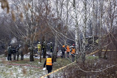 Товарен самолет се разби в Литва, пилотът е загинал