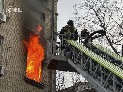 Руските удари по Украйна в първите часове на новата 2025