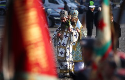 Ритуал по водосвет на бойните знамена и знамената светини на