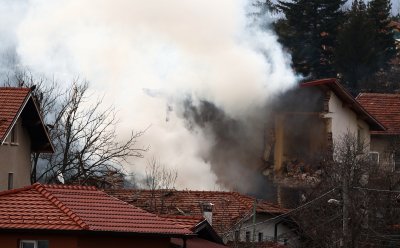 Силен взрив стресна жителите на столичния район Банкя По първоначална