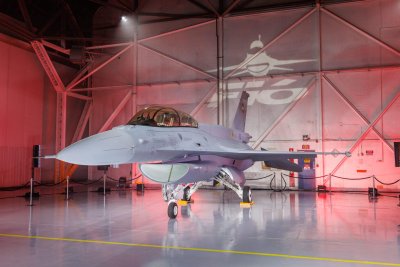 Bulgaria has officially received its first F-16 fighter jet