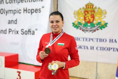 Антоанета Костадинова спечели второ злато на турнира Гран При София