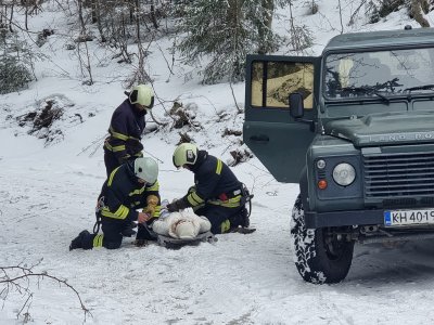 В Осоговската планина се състоя учение на Районната дирекция Пожарна