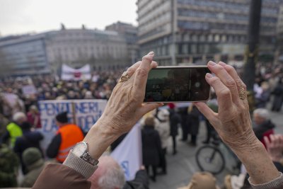 Протестите в Сърбия продължават За днес е насрочена 7 часова блокада