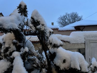 Оранжев код за обилни снеговалежи е обявен за областите Разград