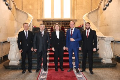 Speaker of Bulgaria's Parliament Met With the Mayors of Chișinău, Taraclia, and Comrat