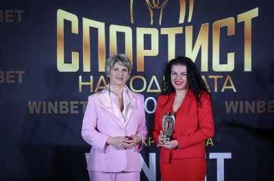 Весела Лечева: За мен беше чест да наградя най-добрите спортисти за 2021 г.
