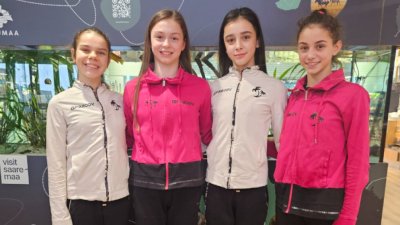 Гимнастичките ни поведоха в отборната надпревара при жените на турнира в Тарту