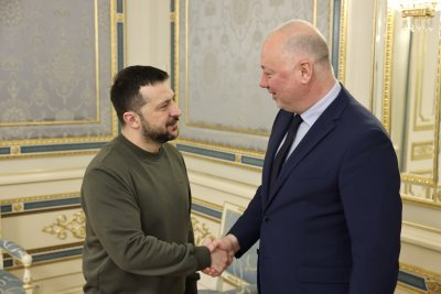 Ukrainian President Zelensky thanked for Bulgaria's support