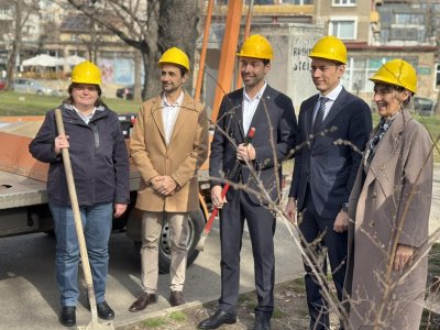 Renovation of 'Zaimov' Park in Sofia begins