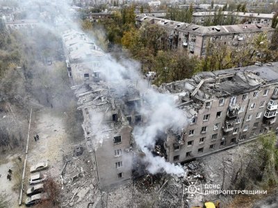 Най малко 12 души са пострадали при масирана руска атака