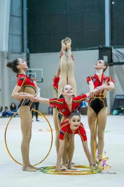 Ансамбълът ни за девойки завоюва бронзов медал в многобоя на международния турнир по художествена гимнастика "Афродита къп"