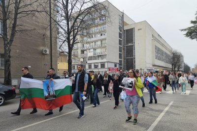 Жители на Димитровград протестираха заради мръсния въздух в града