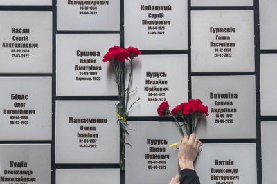 Отбелязаха 3-тата годишнина от освобождаването на украинския град Буча