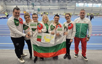 Александър Асенов с още два златни медала от европейското по лека атлетика за хора с интелектуални увреждания