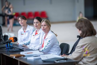 Българските състезателки по художествена гимнастика показаха съчетанията си преди Световната купа в София