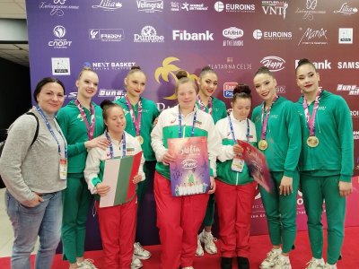 Гимнастичките със Синдром на Даун бяха гости на Световната купа в София