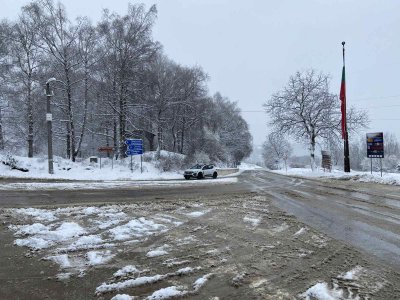 20 cm of snow in Smolyan, traffic for lorries restricted