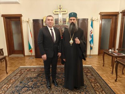 Министърът на земеделието и храните Георги Тахов се срещна с патриарх Даниил